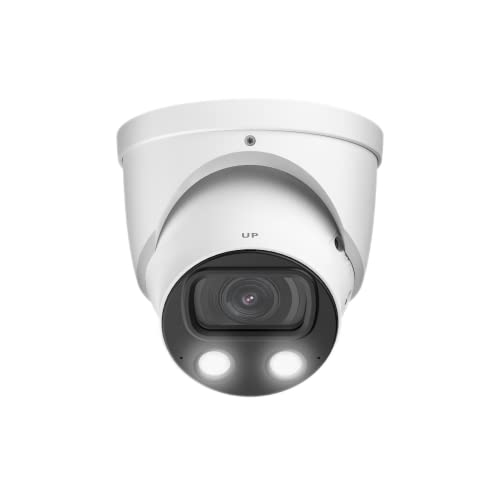 EmpireTech IPC-Color4K-T 4K Full-Color Ultra Low Light 8MP 1/1.2" CMOS Smart AI Starlight Turret IP Camera,Build-in Warm LED, Built-in Mic,Motion Detection,PoE and ePoE,IPC-Color4K-T 3.6mm White|B0BC18KVF7