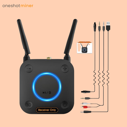 Long Range Bluetooth Receiver (3D Surround Sound)