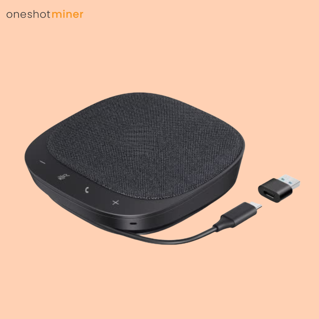 One Shot Miner Speakerphone (Perfect for online meetings)